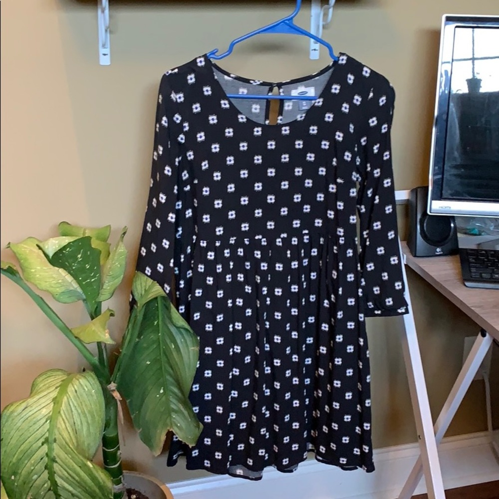 Babydoll flower print dress
